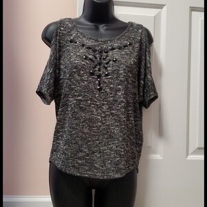 Body Central Cold Shoulder Top NWOT